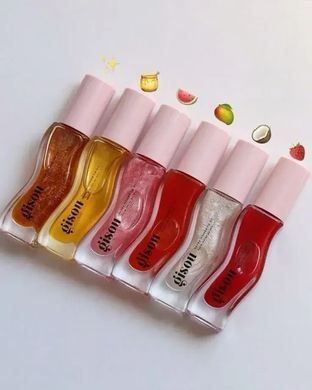 Фото Набір фруктових блисків для губ Gisou Fruit Lip Gloss Set 6 шт Lip Gloss Set 6 шт