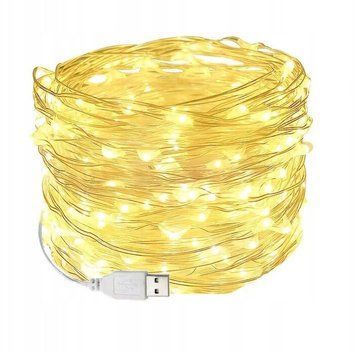 Фото Гирлянда usb капля росы 200 led нить длина 20м 8 режимов  C61486-50w