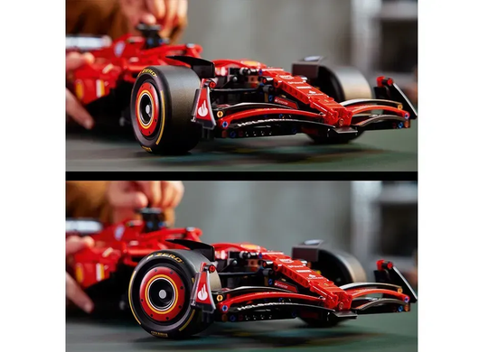 Фото Технический конструктор болид Формула-1 Ferrari SF-24 1361 деталь 18+ Red  SF-24