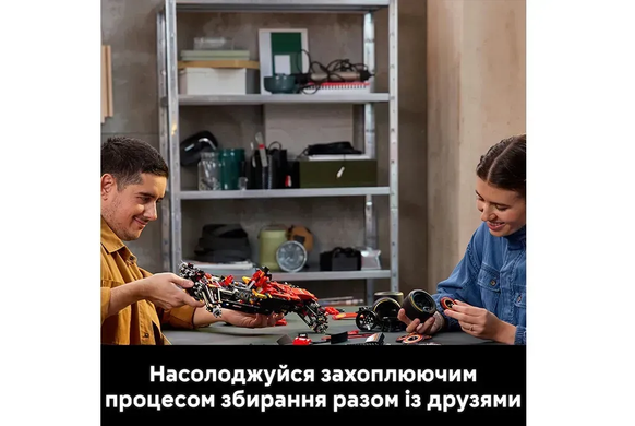 Фото Технический конструктор болид Формула-1 Ferrari SF-24 1361 деталь 18+ Red  SF-24